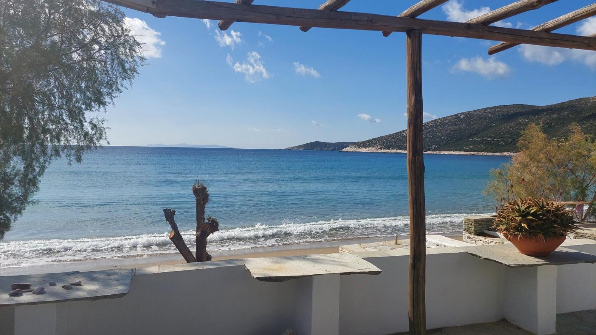 Styfilia Beachfront Apartments Platis Gialos  Exterior foto